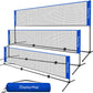 Portable Badminton & Tennis Net Set – Adjustable 3–6m Width, Easy Setup