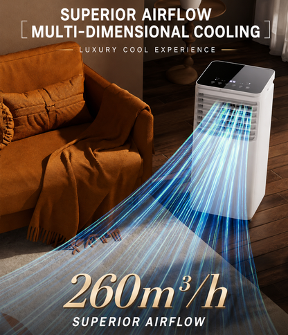 🌬️Climatizzatore Portatile Silenzioso 3-in-1✅Vendita Diretta dalla Fabbrica⏯Quantità Limitata💥Miglior Prezzo