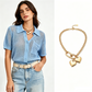 👚 50% KORTING ✨ Gebreid overhemd met knopen en korte mouwen – Opengewerkte stof, borstzakken en een luchtige pasvorm – Perfect voor een casual of chique zomerse look – comfortabel en ademend 🧶