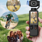 Draagbare HD Camera met Gimbal en 1,9" Touchscreen – 1080P, 170° Groothoek, 2000mAh Batterij