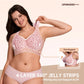 Dames Jelly BH's, zonder beugel, volledige dekking, comfortabele draadloze gewatteerde T-shirt BH.