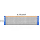 Portable Badminton & Tennis Net Set – Adjustable 3–6m Width, Easy Setup