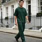 🔥 Pro-Favorite Men's T-Shirt & Wide-Leg Pants 2-Piece Set – Premium Blend – Breathable 🎯