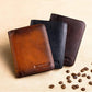 💼 FLASH 50% OFF SALE! Minimalist RFID Blocking Leather Wallet for Men – Slim Genuine Cowhide Wallet for Everyday Carry