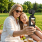 Draagbare HD Camera met Gimbal en 1,9" Touchscreen – 1080P, 170° Groothoek, 2000mAh Batterij