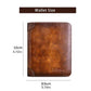 💼 FLASH 50% OFF SALE! Minimalist RFID Blocking Leather Wallet for Men – Slim Genuine Cowhide Wallet for Everyday Carry