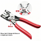 🧵50% DI SCONTO! 🔘 Kit fai da te per l'applicazione di bottoni – Set completo di attrezzi, facile da usare e per rinforzare i tuoi capi ✂️