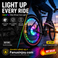 🚴‍♀️Limited Time 50% OFF ⏰A Must‑Have For Cycling Enthusiasts!🌃Light Up the Night 🚴 Colorful Bike Wheel Hub Light