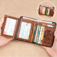 💼 FLASH 50% OFF SALE! Minimalist RFID Blocking Leather Wallet for Men – Slim Genuine Cowhide Wallet for Everyday Carry