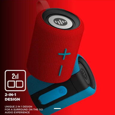 🌞Fris De Lente In Met 50% Korting!🎶2-in-1 Magnetische Bluetooth Speaker - 20W Hi-Fi Stereo & Diepe Bass - Waterbestendig & TWS - De Ultieme Party & Outdoor Speaker