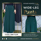 🔥Exclusive 2026 Luxury Sale✨ The Perfect Fit: Flowy & Flattering Pleated Wide Leg Pants