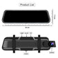 📢📢50% DI SCONTO!! ⏰ Dashcam con Touchscreen – Anteriore e posteriore 4K, sorveglianza 24/7 e assistenza retromarcia – Visione notturna, registrazione in loop – Perfetta per ogni condizione atmosferica 🚗