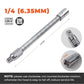 🔩 50% DI SCONTO ⚙️ Prolunga flessibile con cricchetto – Cromo-vanadio, 3 misure – Raggiunge gli angoli più stretti, chiusura a sfera – ideale per la riparazione di auto o il fai da te 🛠️