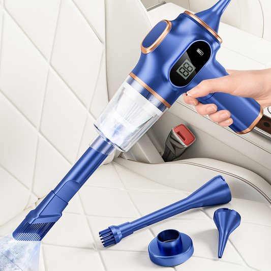 4-in-1 Draadloze Auto Stofzuiger met Hoog Vermogen