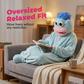 🐟 Elegantie heeft geen woorden nodig – Knusse Koraalvlies Pyjama met Figuren 🧸 | Onesie | S-2XL