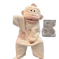 🐟 Elegantie heeft geen woorden nodig – Knusse Koraalvlies Pyjama met Figuren 🧸 | Onesie | S-2XL