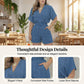 👒 TIJDELIJK 50% KORTING! ✨ Zomerse Casual Romper Shorts – Gerimpelde Taille, Lichtgewicht, Veelzijdig ✨