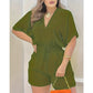 👒 TIJDELIJK 50% KORTING! ✨ Zomerse Casual Romper Shorts – Gerimpelde Taille, Lichtgewicht, Veelzijdig ✨