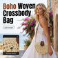 Geweven Crossbody Tas voor Dames – Stijlvol & Praktisch
