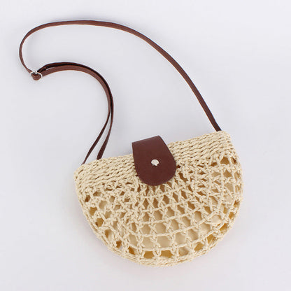 Geweven Crossbody Tas voor Dames – Stijlvol & Praktisch