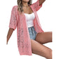 🧶 TIJDELIJK 50% KORTING! ✨ Dames Opengewerkte Gebreide Vest – Lichtgewicht, Ademend, Boho-Chic 🌸