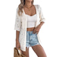 🧶 TIJDELIJK 50% KORTING! ✨ Dames Opengewerkte Gebreide Vest – Lichtgewicht, Ademend, Boho-Chic 🌸
