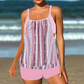 ⏰🔥OFFERTA A METÀ PREZZO! 👙 Tankini da Donna con Top Blouson & Shorts – Comodo, Moderno & Perfetto per Spiaggia & Piscina ☀️💦