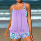 ⏰🔥OFFERTA A METÀ PREZZO! 👙 Tankini da Donna con Top Blouson & Shorts – Comodo, Moderno & Perfetto per Spiaggia & Piscina ☀️💦