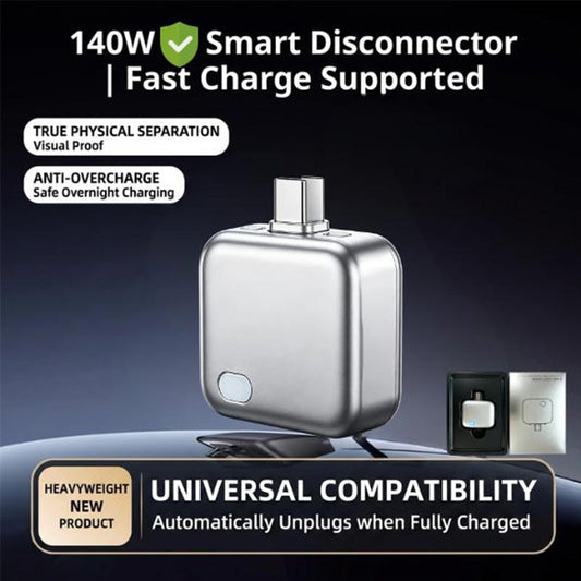 📢📢40% KORTING!! ⏰AI Auto-Disconnect 140W Snellader