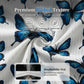 Comfortabele pyjamaset voor dames met vlinderprint