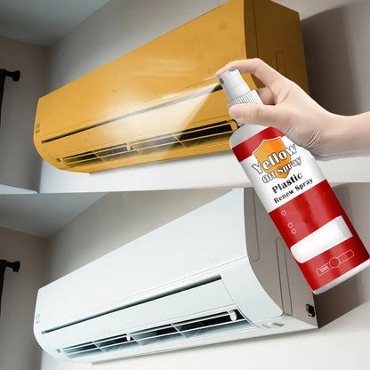 Plastic Herstel Spray tegen Vergeling en Vlekken