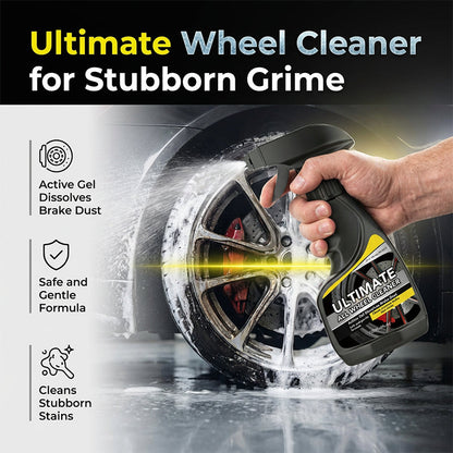 🚗 50% KORTING NU!🧴 De ultieme reinigingsspray voor alle velgen – Actieve gel tegen remstof – Zacht voor aluminium velgen en chroom – Professionele velgenreiniging ✨