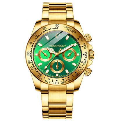 🕅50% KORTING. Exclusief Heren Quartz Horloge: Tijdloze Elegantie voor Business & Vrije Tijd ⌚✨