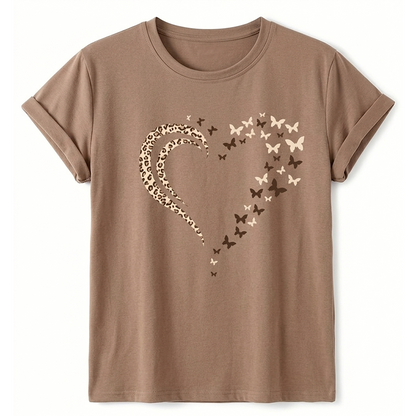👚 50% KORTING! ✨ Dames Casual Top met Korte Mouw en Print – Vrolijke Look, Zachte Stof & Perfect voor Zomer, Strand of Vrije Tijd – Eenvoudig te Combineren 🌸