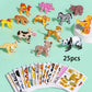 🦖 50% KORTING! 🧩 EDUCATIEVE 3D PUZZEL - Set van 25 stuks Kleurrijke Dinosaurussen, ontwikkelt creativiteit en ruimtelijk denken vanaf 4 jaar 🎨✨