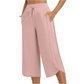 👖 ✨50% KORTING!✨ Dames Casual Wijde Capribroek – Comfortabel, Casual & Veelzijdig! ✨