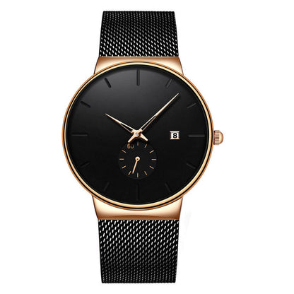 ⏳Tijdelijke aanbieding: 50% korting⏰Heren minimalistische waterdichte quartz horloge⌚