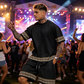 🌞 Zomernieuwtjes – Nu tot 50% korting! 💰 Heren Hip-Hop Vrijetijdsset – Bedrukt, Luchtig & Casual