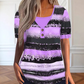 🥳ZOMER UITVERKOOP🥳💞50K+ VERKOCHT!💥50% KORTING! 🔥 Nep Tweedelig Gestreept Top – Henley, Casual ✨