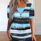 🥳ZOMER UITVERKOOP🥳💞50K+ VERKOCHT!💥50% KORTING! 🔥 Nep Tweedelig Gestreept Top – Henley, Casual ✨