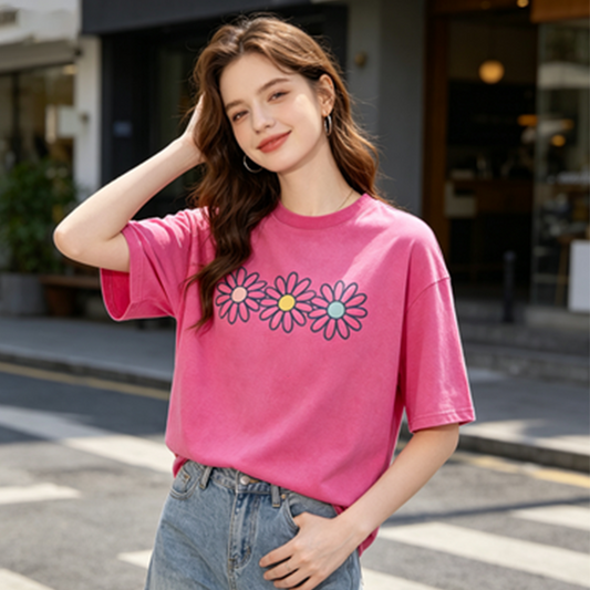 Dames Daisy Grafisch T-Shirt