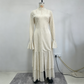 Dames Transparante Maxi-jurk met Klokmouwen