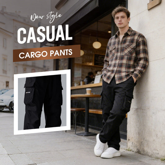 📢📢30% KORTING!! ⏰Heren Casual Cargobroek met Meerdere Zakken