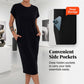 🌺👗 Casual T-Shirtjurk voor Dames – Comfortabel, Losvallend & Tijdloos