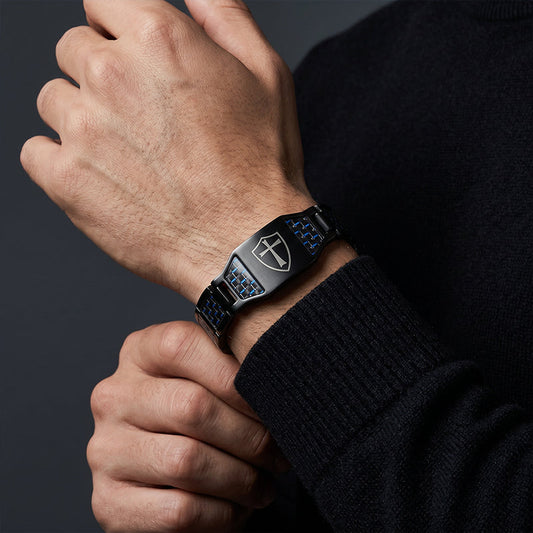 Magnetische Therapie Armband van Titaniumstaal voor Heren