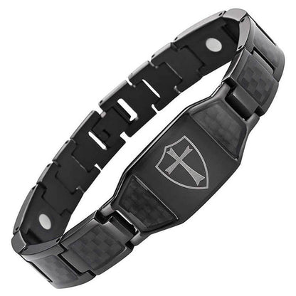 Magnetische Therapie Armband van Titaniumstaal voor Heren