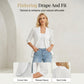 🧥 NU 50% KORTING! ✨ Lichte Oogjespatroon Cardigan – Ademend, open & ideaal voor warme zomeravonden – Perfect over een strandjurk of top 🌊