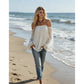 🌸 40% KORTING! ✨ Dames Boho Off-Shoulder Kanten Top
