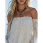 🌸 BEPERKT AANBOD: 50% KORTING! ✨ Kanten bustier bh – doorzichtig, wijde mouwen, boho-stijl ☀️