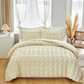 🛏️ NU 50% KORTING! 🏆 3-Delig Pintuck Textuur Dekbedovertrekset – Kreukvrij, zachte microvezel & elegante hotelstijl – ademend voor jaarrond comfort 🌿